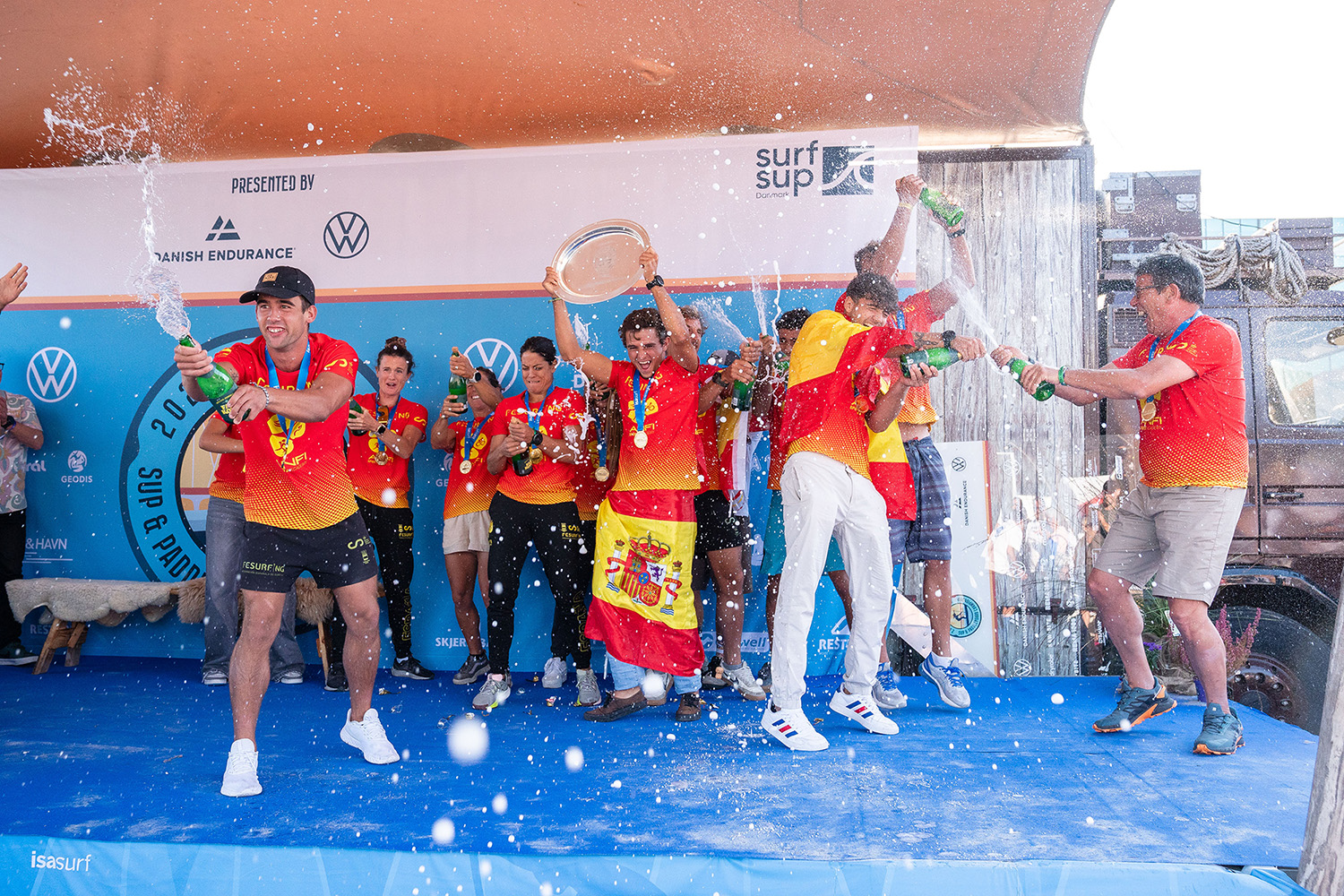 Spain win first team Gold medal at 2024 ISA World SUP Championship !