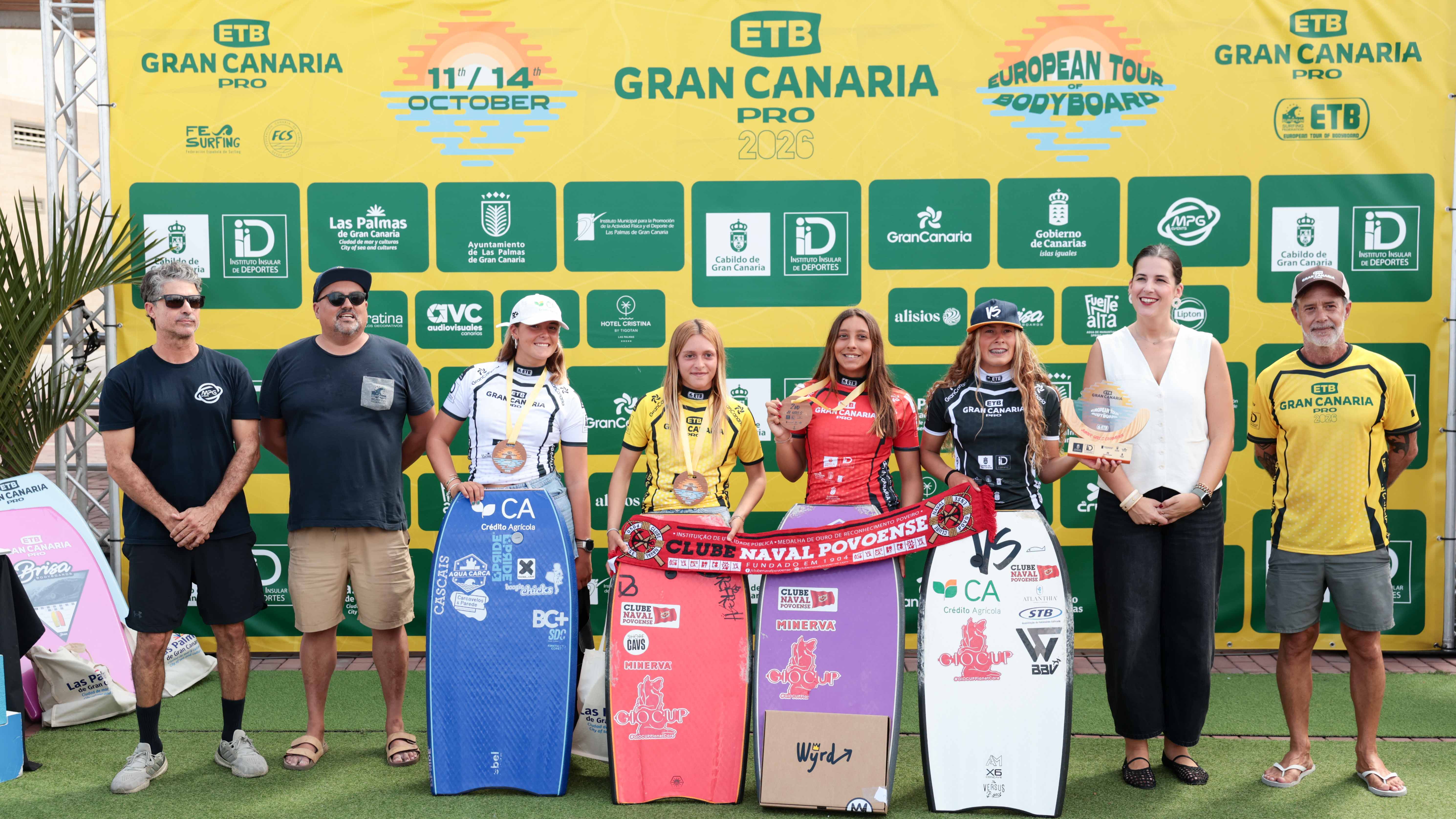 FOTOS ETB GC PRO 2026 FINALES podio junior girls