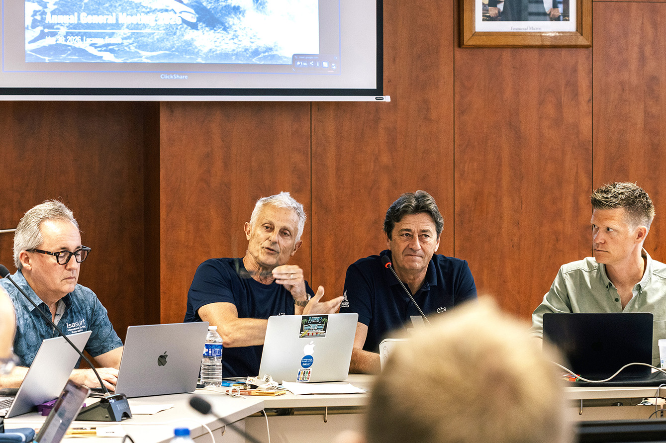 Jean Luc Arassus, ISA vice president until 2030